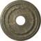 Ekena Millwork Federal Ceiling Medallion (Canopies up to 8 1/2"), 15 3/8"OD x 3 5/8"ID x 1"P, Witch Hazel Crackle CM15FEWHC - alternate 1